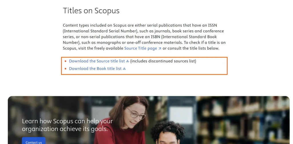 Title on Scopus