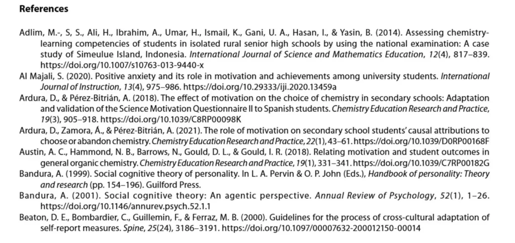 Cek referensi atau sitasi