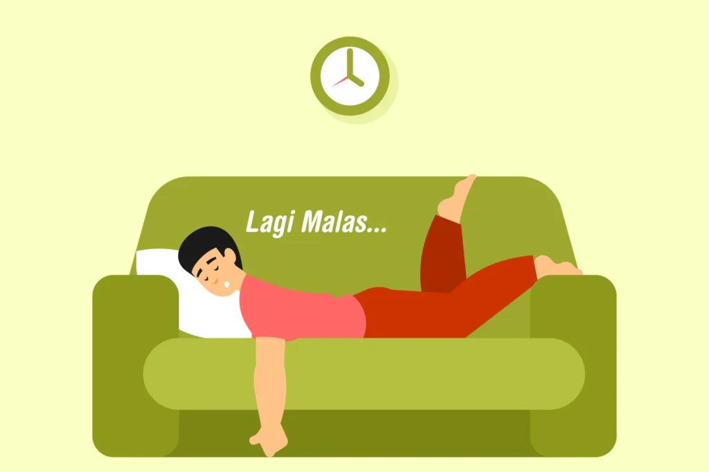 Malas ngerjakan tesis

