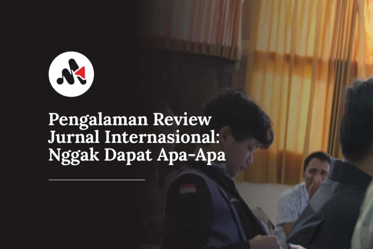 Pengalaman Review Jurnal